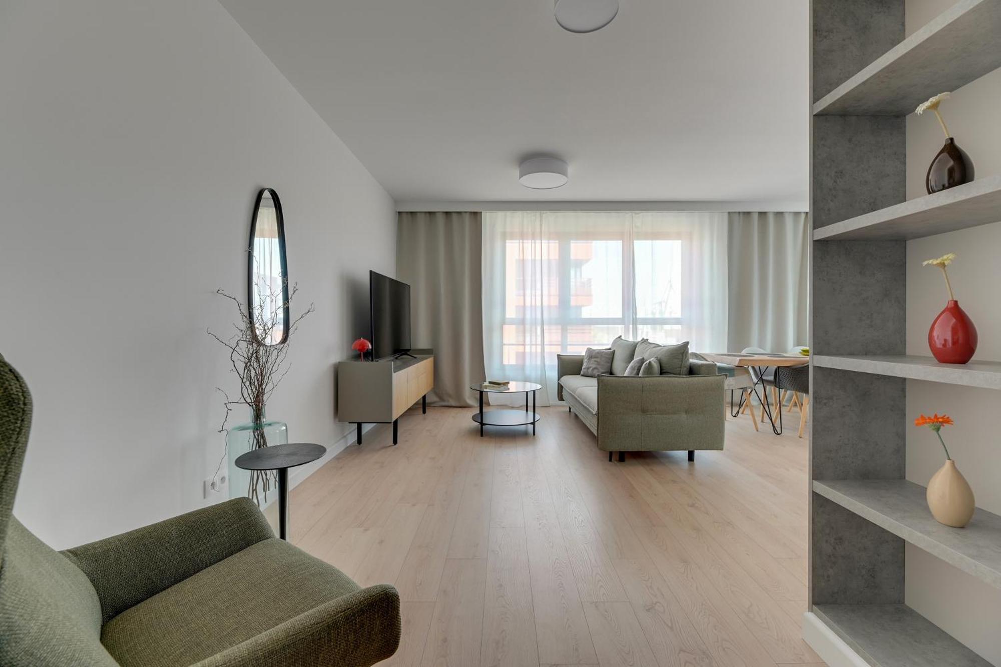 Doki Living - Foodhall & Parking By Downtown Apartments Gdansk Exterior photo